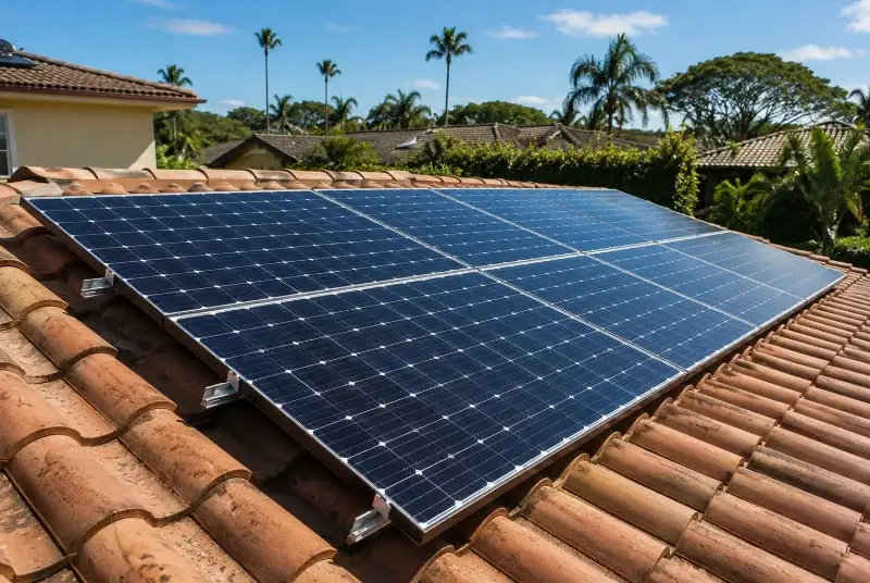 Installation de panneaux solaires à Ségny
